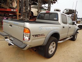2002 Toyota Tacoma SR5 Silver Double Cab 2.7L AT 2WD #Z21529